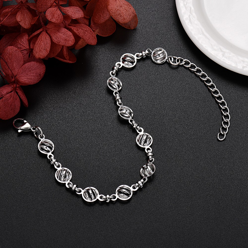 Streetwear Brand Jewelry - แบรนด์ยอดนิยม สร้อยข้อมือเงินแท้ 925 สำหรับผู้ชาย ผู้หญิง งานแต่งงาน