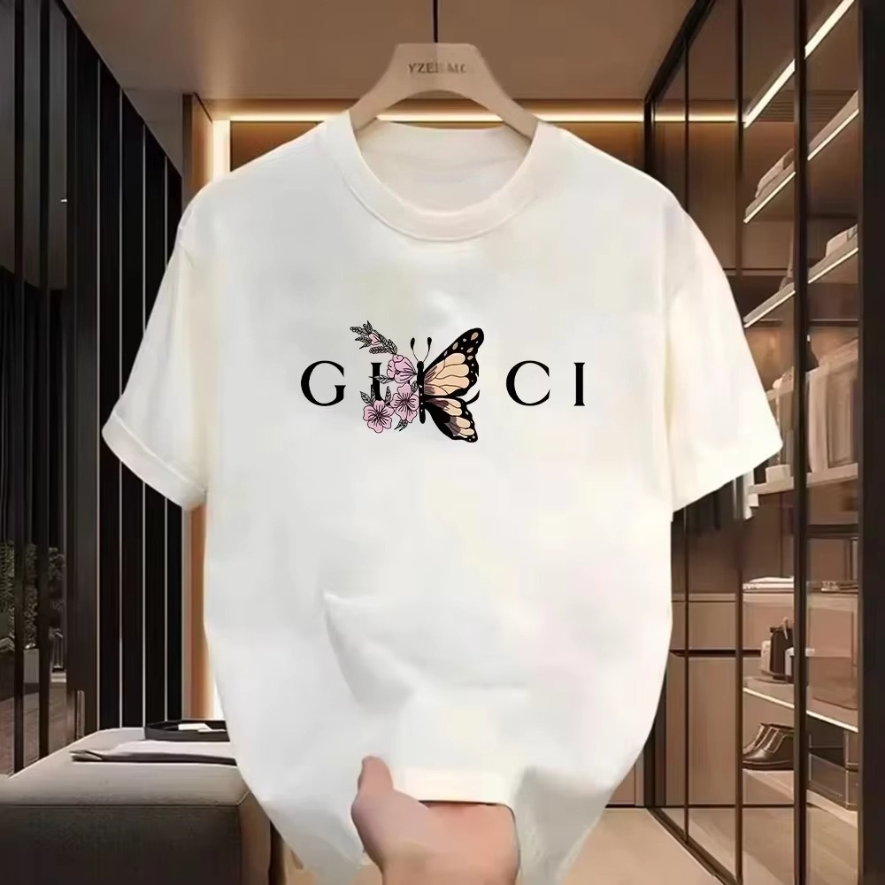 Streetwear Brand With Flowers - เสื้อยืดลายการ์ตูนดอกไม้ฤดูร้อน ผู้ชาย ผู้หญิง ผ้าฝ้าย แขนสั้น เสื้อยืดแบรนด์หรู
