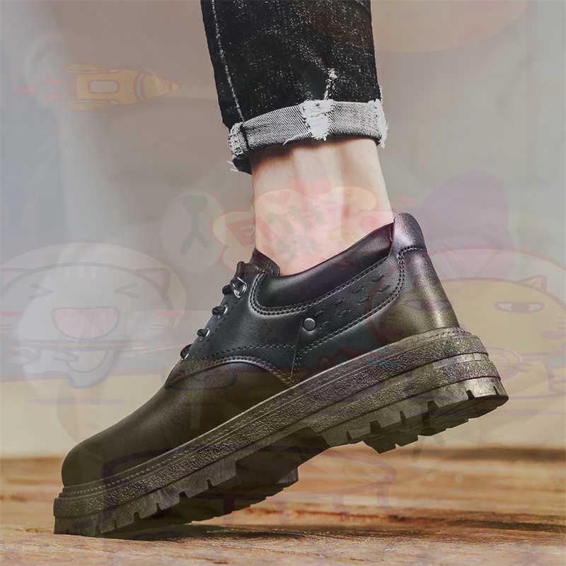 Streetwear Brand Store - Dark Natural หนังแฟชั่น Trainers เทนนิสรองเท้าผ้าใบผู้ชายรองเท้าแฟชั่นรองเท้าผ้าใบคุณภาพกีฬาราคาต่ําสุขภาพ