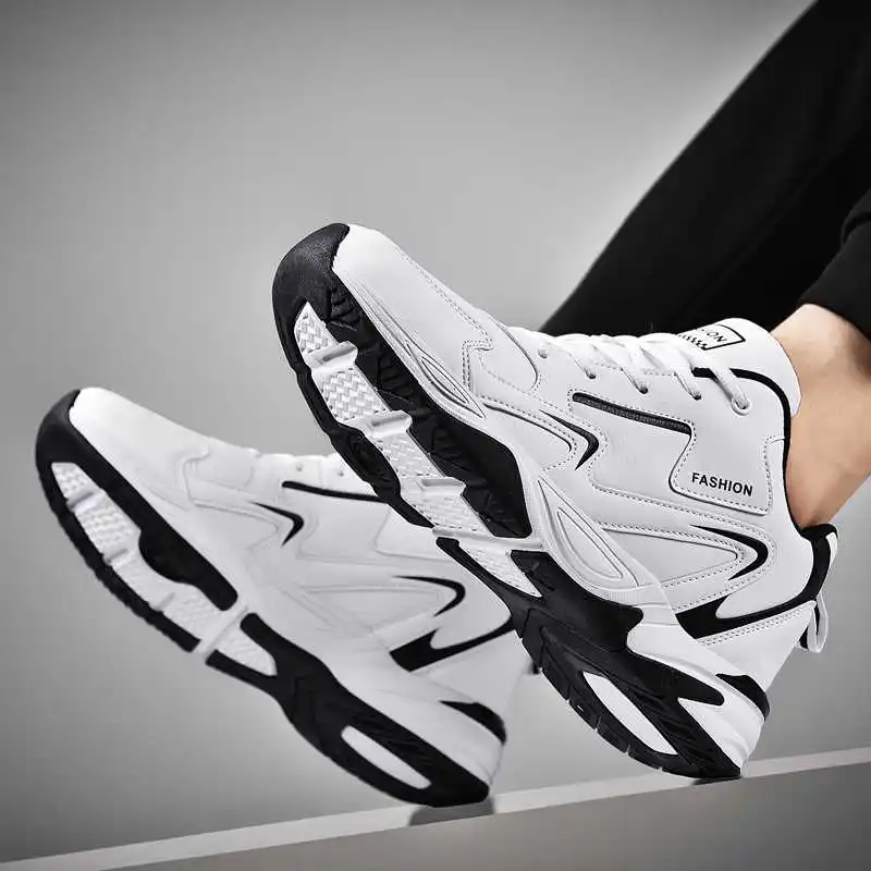 Streetwear Brand Store - เย็นฤดูใบไม้ผลิ GYM รองเท้าผ้าใบ Casual Loafers Mens