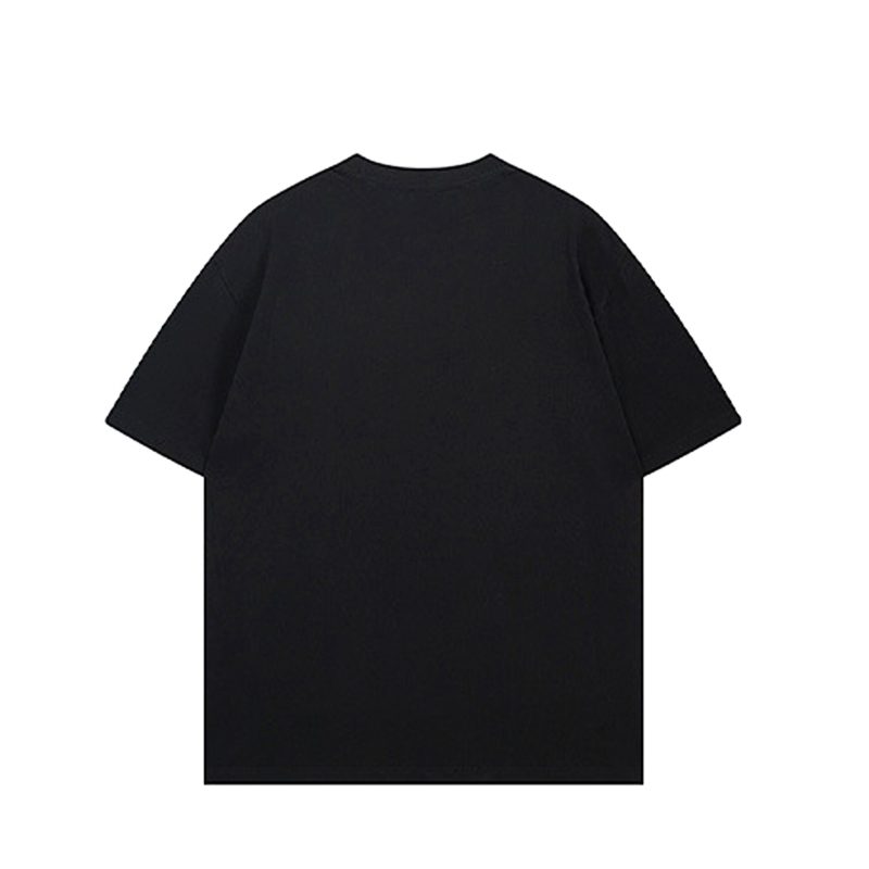เสื้อยืดผู้ชายแขนสั้นปักลายดอก - Streetwear Brand With Flowers บทวิจารณ์และราคา