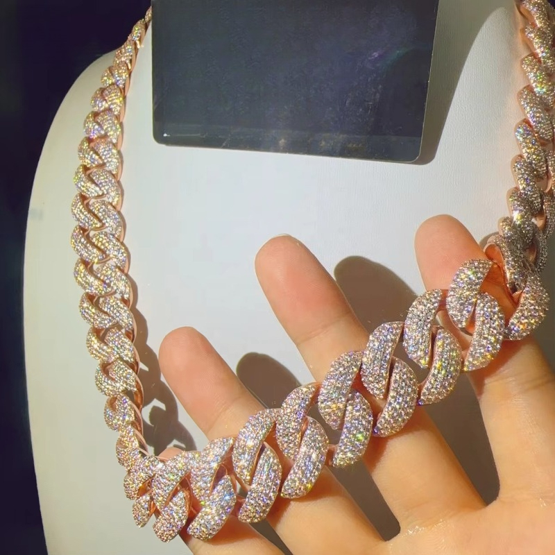 สร้อยคิวบาแฟชั่นผู้ชายหรูหรา ข - Streetwear Brand Jewelry บทวิจารณ์และราคา