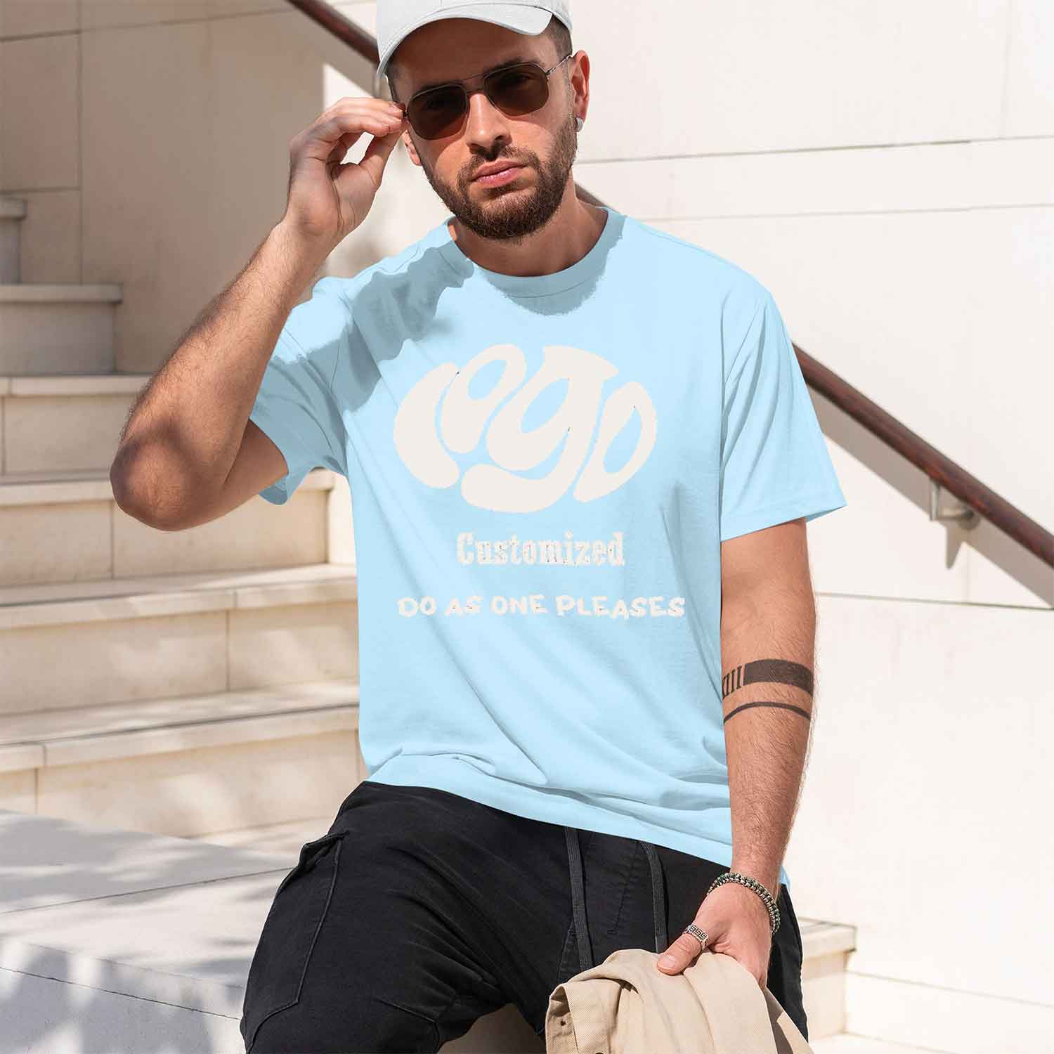 เสื้อยืดผู้ชายสไตล์ฮิปฮอปสตรีท - Streetwear Brand Model บทวิจารณ์และราคา
