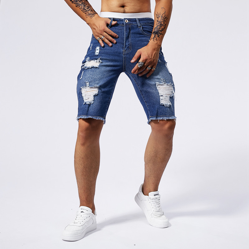 2025 ฤดูร้อนใหม่ผู้ชาย Ripped  - Streetwear Brands บทวิจารณ์และราคา