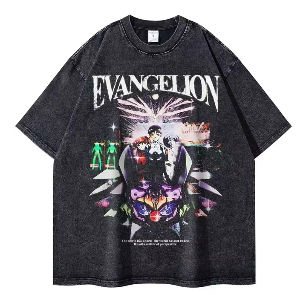 เสื้อยืดโอเวอร์ไซส์ผู้ชาย เสื้ - Streetwear Brands บทวิจารณ์และราคา