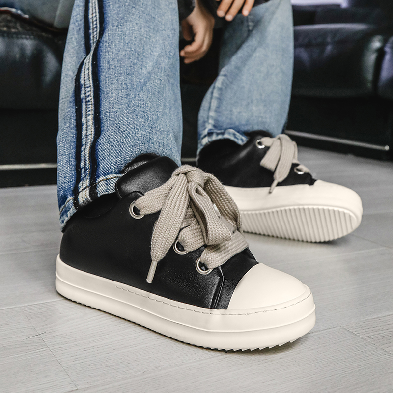 รองเท้าผู้ชายรองเท้าผ้าใบลำลอง - Streetwear Brands บทวิจารณ์และราคา