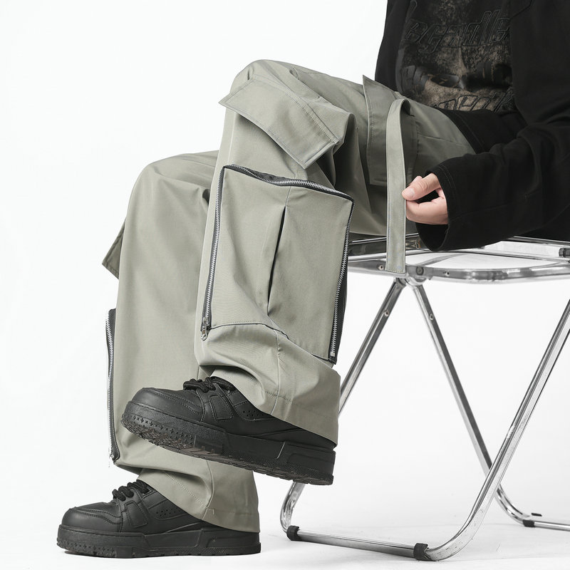 กางเกงคาร์โก้แฟชั่นผู้ชาย กางเ - Streetwear Brands บทวิจารณ์และราคา
