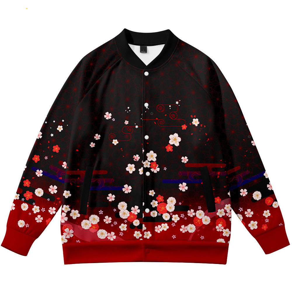 เสื้อโค้ทลายอนิเมะ ลายดอกไม้ ล - Streetwear Brand With Flowers บทวิจารณ์และราคา
