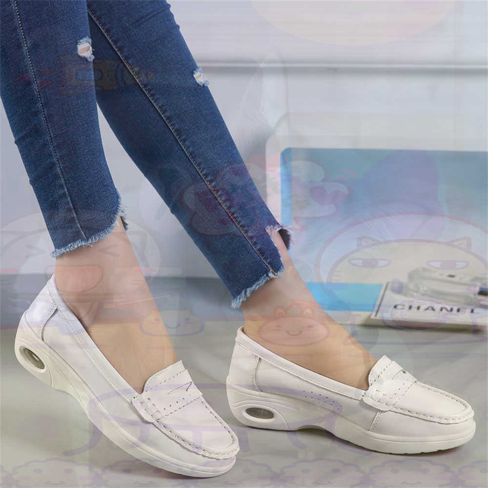 Soft SLIP-ON สตรีขนาดใหญ่รองเท - Streetwear Brand Store บทวิจารณ์และราคา