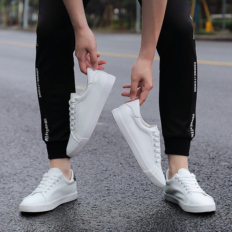 รองเท้าผ้าใบแฟชั่นผู้ชายสไตล์ล - Streetwear Brand Shoes บทวิจารณ์และราคา