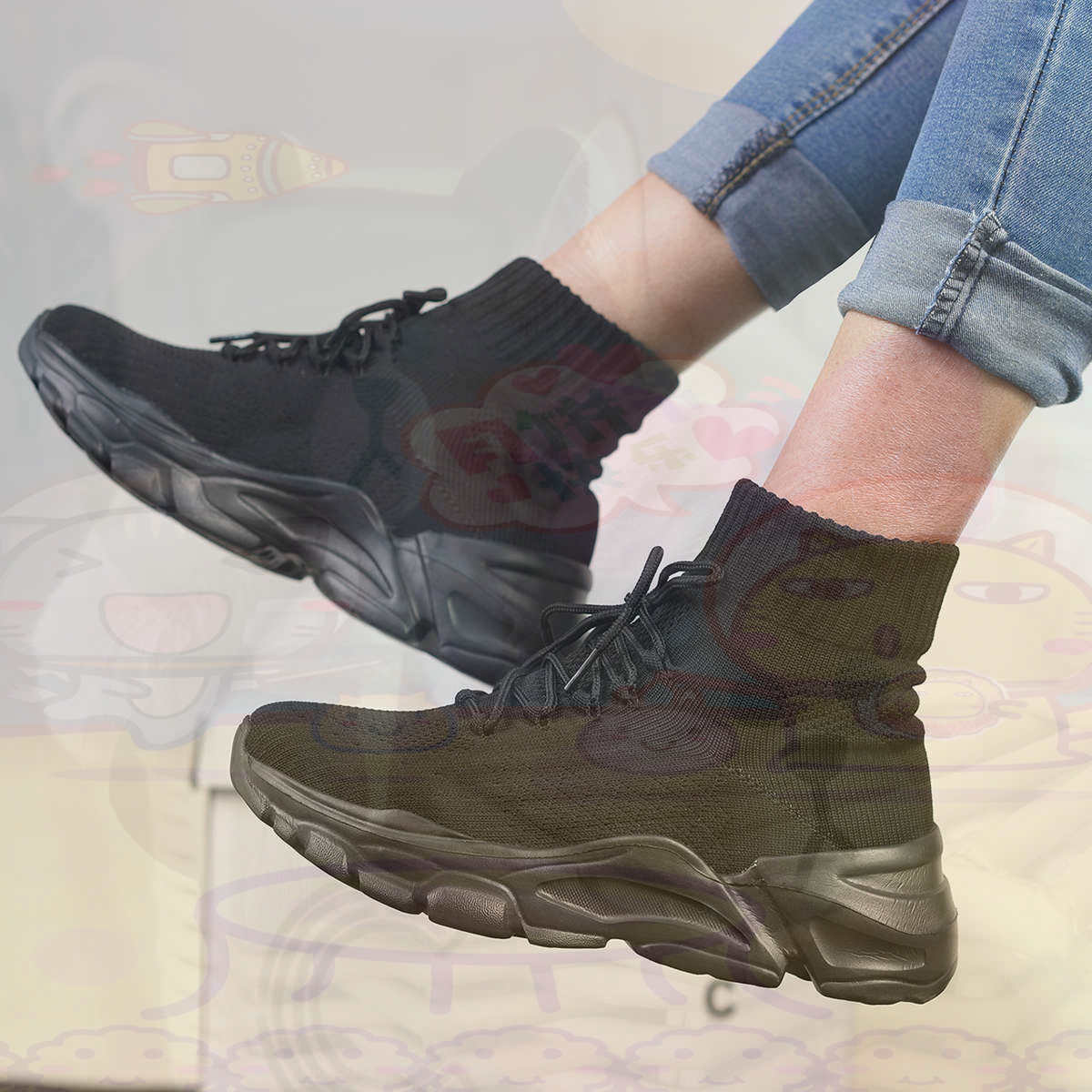 เพิ่มความสูงฤดูร้อนบาสเกตบอลบา - Streetwear Brand Store บทวิจารณ์และราคา